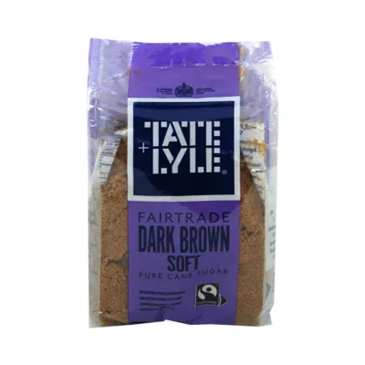sugar dark brown TATE & LYLE 500g