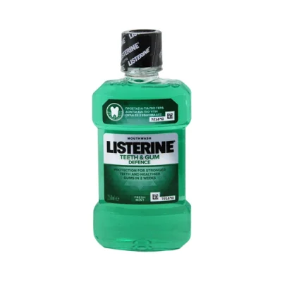 LISTERINE MOUTHWASH teeth & gum defence 250ml - Fresh Mint