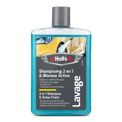 HOLTS Super Foaming Shampoo + Carnauba Wax 0,475 L