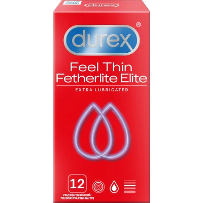 Durex Feel Thin Extra Lubricated 12pcs