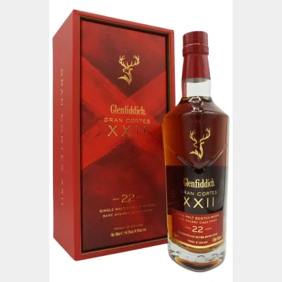 Glenfiddich 22 Year Old Gran Cortes 44.3% 70cl