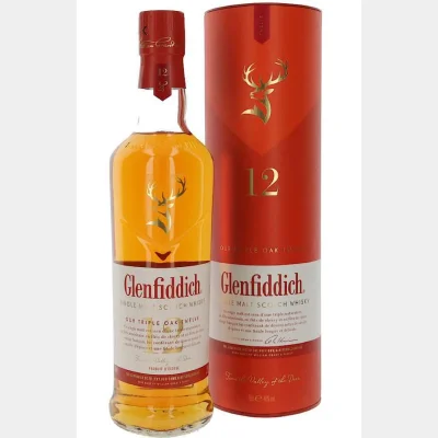 Glenfiddich 12 YO Triple Oak Whisky, 70cl 40%