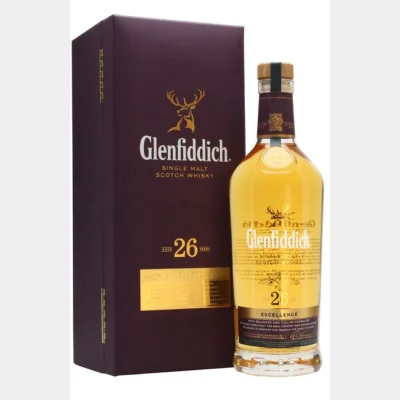 Glenfiddich Excellence 26 Year Old Speyside Single Malt Scotch Whisky Distillery Bottling 70cl / 43%