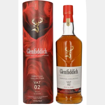 Glenfiddich Perpetual Collection Vat 2 Rich & Dark + GB 43% 1Ltr