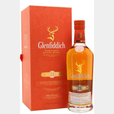 Glenfiddich 21 Year Old Reserva Rum Cask Finish 40% 70cl
