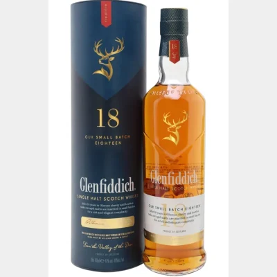 Glenfiddich 18 Years Small Batch + GB 70cl