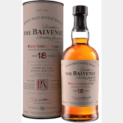 Balvenie 18 Years Pedro Ximenez Sherry Cask + GB 48.7% 70cl