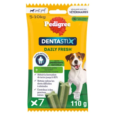 PEDIGREE Dentastix Fresh dental hygiene sticks for small dogs 7 sticks