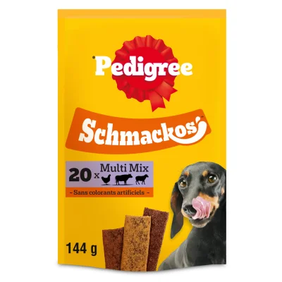 PEDIGREE Schmackos Dog Treats Multi Mix 144 g