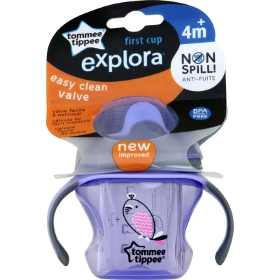 TOMMEE TIPPEE Cup 4m+, purple, 1 unit