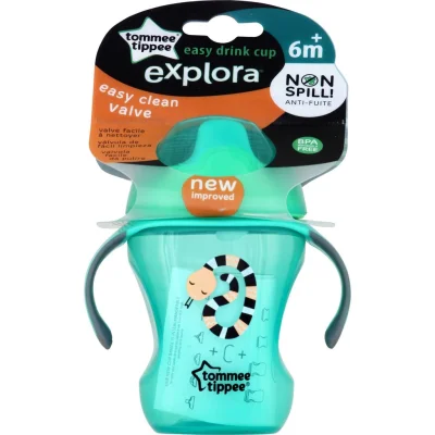 TOMMEE TIPPEE Cup 6m+ green per cup