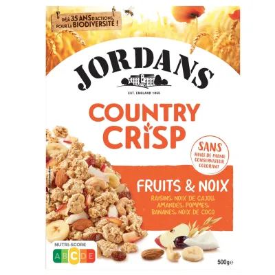 JORDANS Country Crisp Fruits and Nuts Cereals 500 g