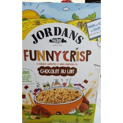 JORDANS Funny Crisp Milk Chocolate 420 g