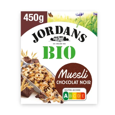 JORDANS Organic Dark Chocolate Muesli 450 g