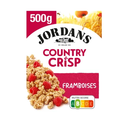 JORDANS Country Crisp Raspberry Cereal 500 g