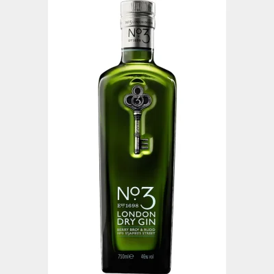No.3 London Dry Gin 70cl 46%