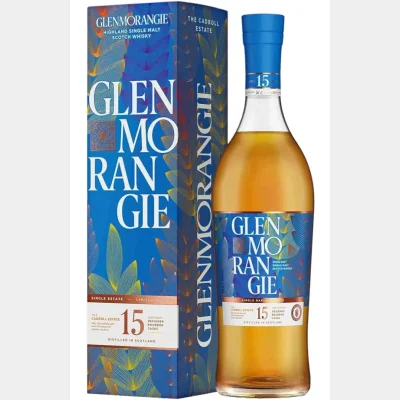 Glenmorangie 15 Years The Cadboll Estate + GB 43% 70cl