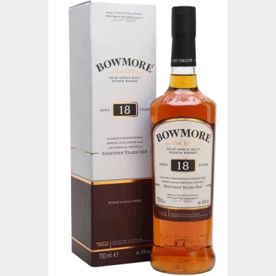 Bowmore 18 Years + GB 43% 70cl