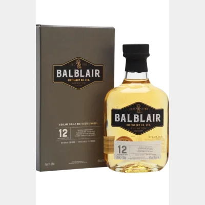 Balblair 12 Years + GB 46% 70cl