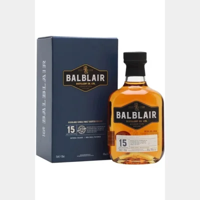 Balblair 15 Years + GB 46% 70cl