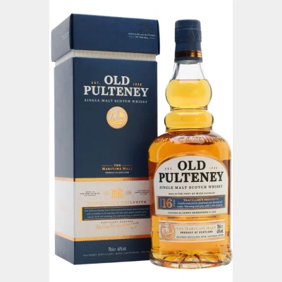 Old Pulteney 16 Years + GB 46% 70cl