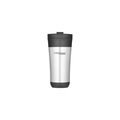 THERMOS Stainless steel insulated travel mug with flip lid 1 unit