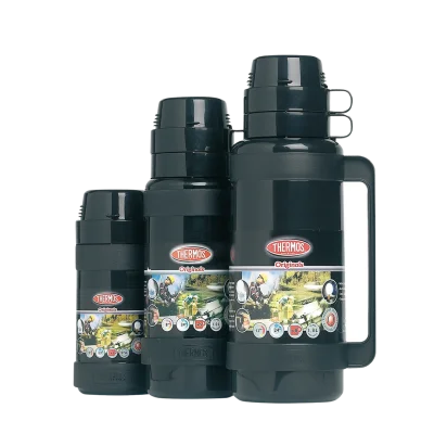 THERMOS Mondial Vacuum Insulated Flask Black 1 L