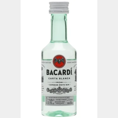 Miniature Bacardi Blanca 5cl