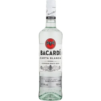 BACARDI Carta Blanca White Rum 0.7 L