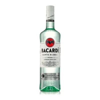BACARDI Carta Blanca Rum 1 L