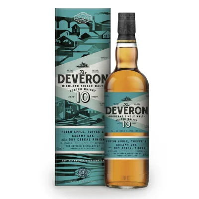 THE DEVERON Scotch whisky GLEN 40°, 10 years old, in gift box 0.7 L
