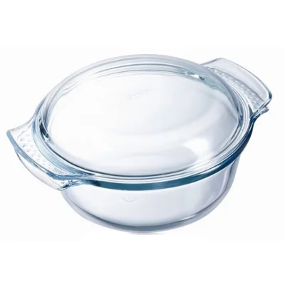 PYREX Round Glass Casserole Dish 105a000/5044 1 L