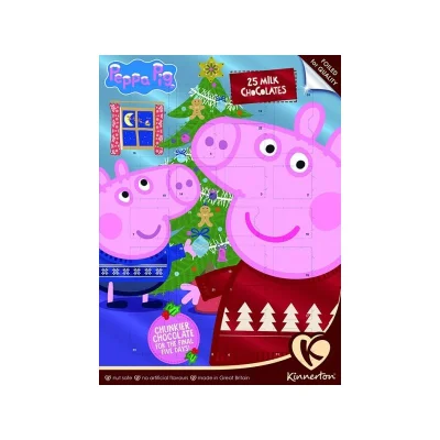 KINNERTON Peppa Pig Advent Calendar 90 g