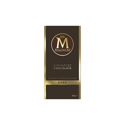 MAGNUM Dark Chocolate Cocoa Nibs Tablet 90 g