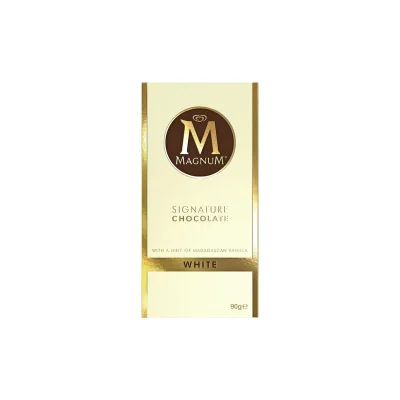MAGNUM White Chocolate Madagascar Vanilla Bar 90 g