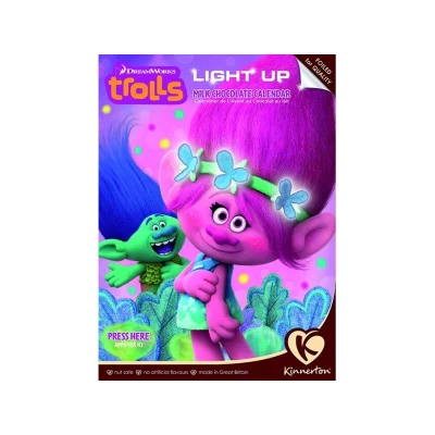 KINNERTON Dreamworks Trolls Advent Calendar 90 g