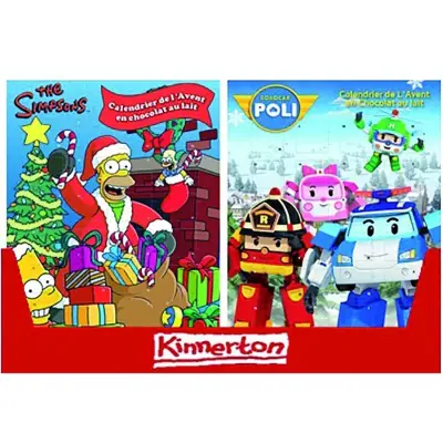 KINNERTON Mixed Advent Calendar Cardboard 1 unit