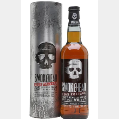 Smokehead High Voltage + GB 58% 70cl