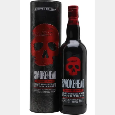 Smokehead Sherry Bomb + GB 48% 70cl