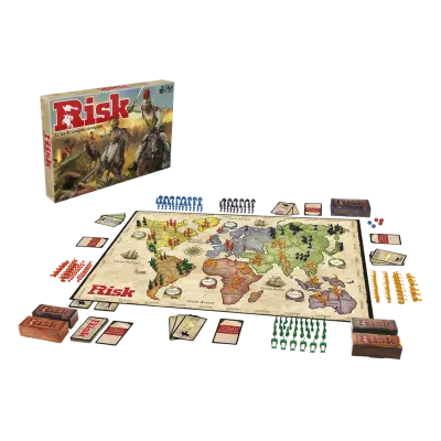 HASBRO Risk Strategy Game from 9 years old, 1 box