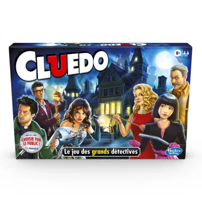HASBRO Cluedo Game la boîte