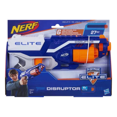NERF Elite Disruptor Blaster 6 Darts