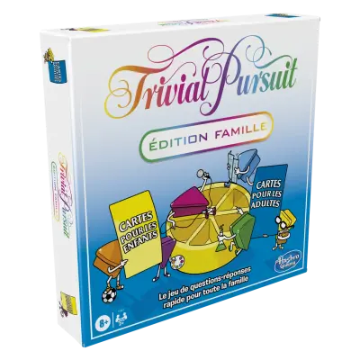 HASBRO Trivial Pursuit Family Edition, From 8 years old