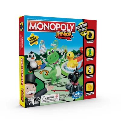 HASBRO Monopoly Junior Board Game from 5 years, 1 box