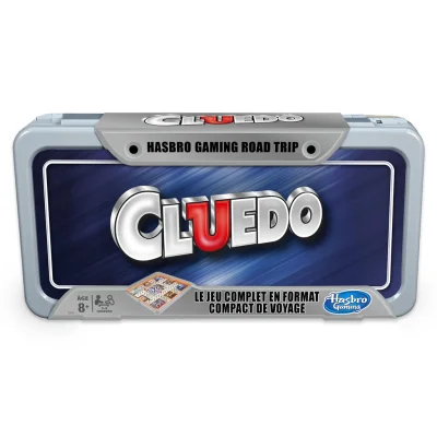 HASBRO Cluedo Road Trip Travel Game box