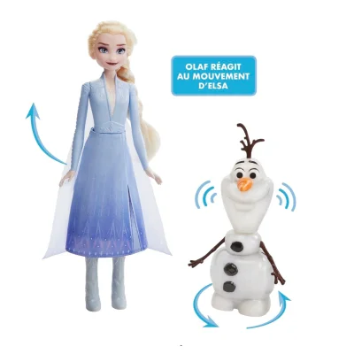LA REINE DES NEIGES Elsa and Olaf Interactive Set, 1 unit
