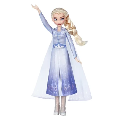LA REINE DES NEIGES Elsa Singing Doll 2, the doll