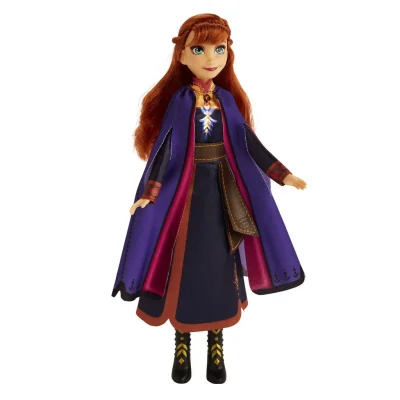 LA REINE DES NEIGES Disney Princess Anna Singing Doll 26cm