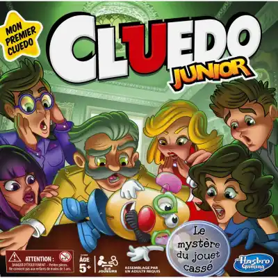 HASBRO Cluedo Junior Board Game the box