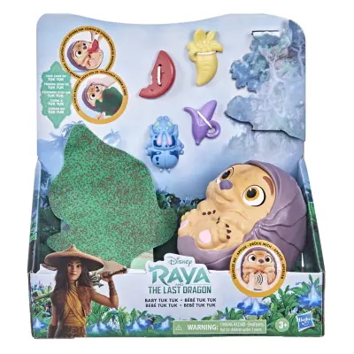 RAYA Disney, and the Last Dragon, Baby Tuk with sound effects, figure the doll